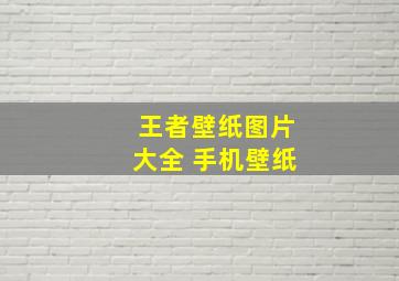 王者壁纸图片大全 手机壁纸